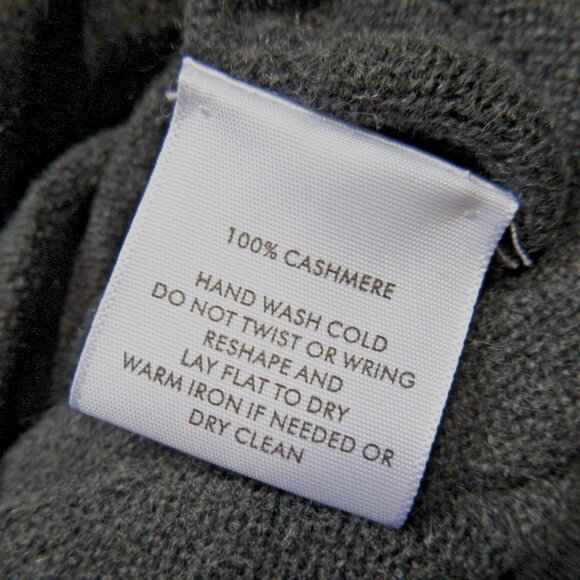 NWT White + Warren Lounge Pant in Charcoal Heather Gray Cashmere Knit Jogger XS - Picture 5 of 6